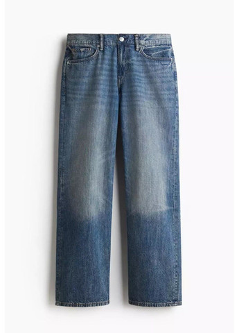 Чоловічі легкі джинси Straight Loose (58576) W30 L32 Темно-сині H&M (364358557)