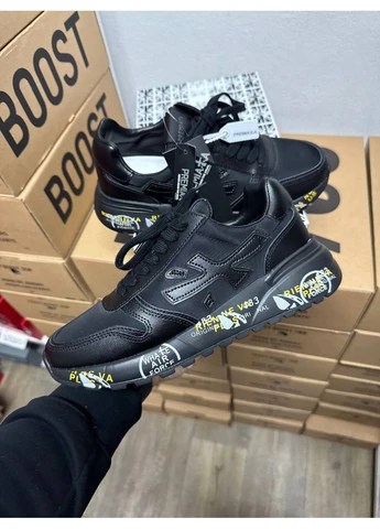 КРОСІВКИ ЖІНОЧІ PREMIATA MICK TRIPLE BLACK ПРЕМІАТА ЧОРНІ No Brand чорні демісезони (391928310)