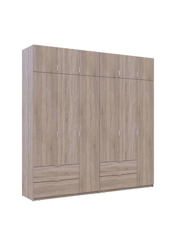 Комплект шаф для одягу Лукас (2 шт.) 240х50х240 см Дуб сонома (DRS-011703) Doros (362267751)