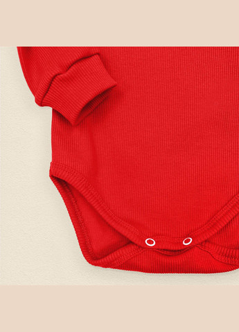 Боди Dexter`s из ткани в рубчик красного цвета red dexter's (301842053)