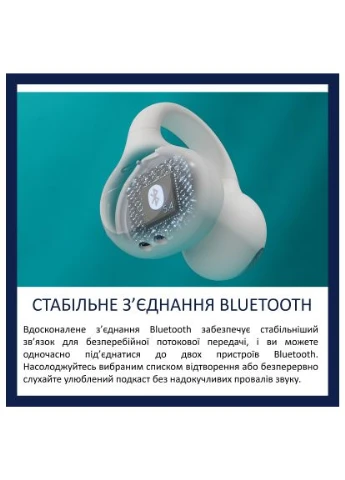 Навушники (TAQ2000WT/00) Philips TAQ2000WT/00 Wireless White (380426853)