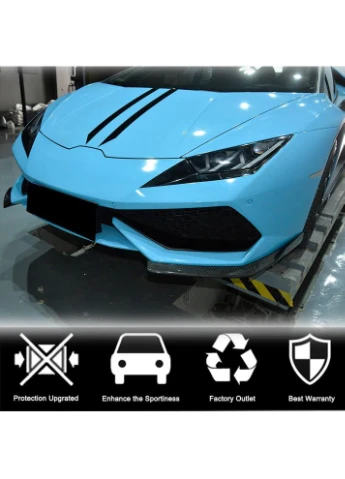 Накладки на передній бампер Flap V1 (Карбон) для Huracan 2014- рр Lamborghini (392163271)