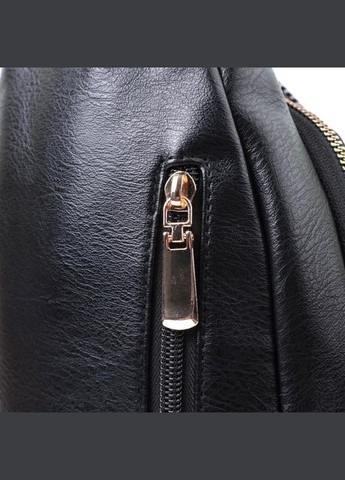 Сумка жіноча планшет для документів рюкзак слінг в дорогу сумочка для телефону Чорний 34793 Vintage (332612616)