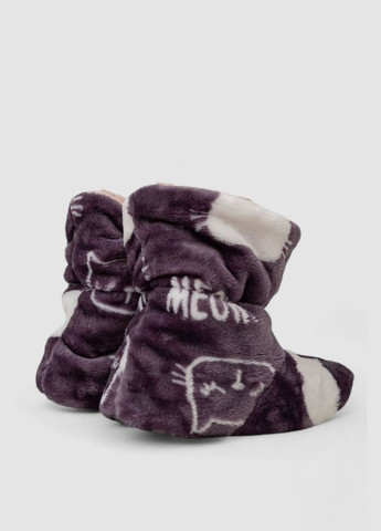 Белые тапочки-сапожки домашние плюшевые Ager