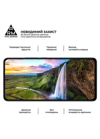 Защитное стекло Pro для Xiaomi Redmi Note 14 4G Black (ARM79679) ArmorStandart (327889900)