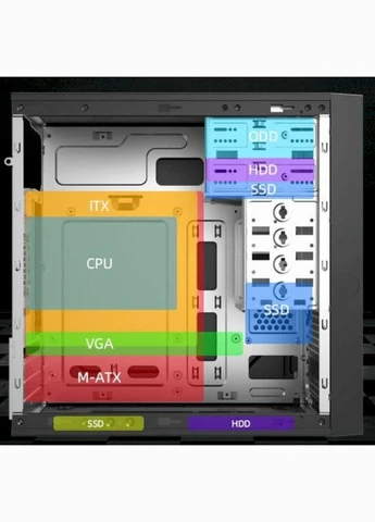 Корпус MT-308-2U3 GameMax (339085746)