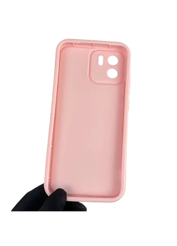 Чехол силиконовый оригинальный Soft Touch с 3D принтом мема сибу для Redmi A2 розовый (Полная защита камеры) Xiaomi (378976445)