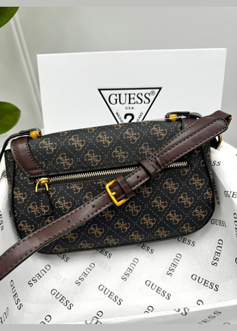 Гесс жіноча сумочка через плече LUX (коричневий колір) No Brand (322375678)