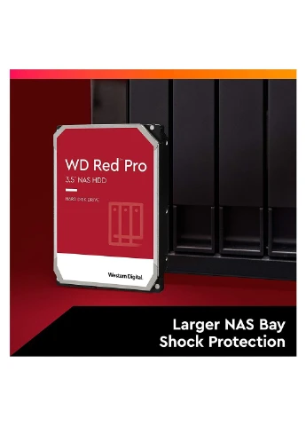 WD Жорсткий диск WD 16TB 3.5' 7200 512MB SATA Red Pro NAS Western Digital (373636714)