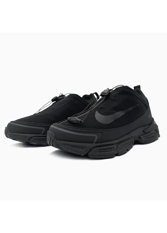 Серые демисезонные кроссовки мужские nike zoom pulse black / grey cordura найк зум пульс No Brand