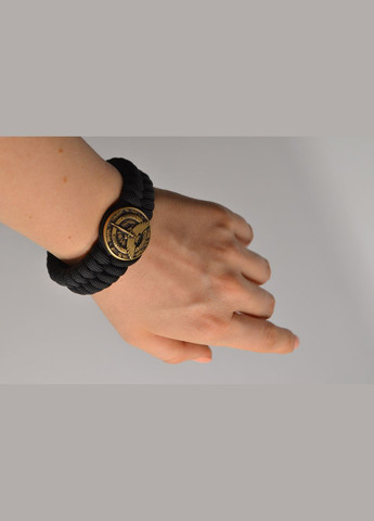 Браслет із застібкою дракон та знаком ДШВ ручне лиття з латуні + брелок у подарунок No Brand (341738888)