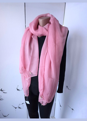 Шарф-палантин жіночий літо-весна-осінь з намистинками 196х120 см No Brand (322196335)