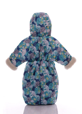 Комбинезон Трансформер для мальчика на меху галактика синий см (27480) BABYKROHA (297200540)