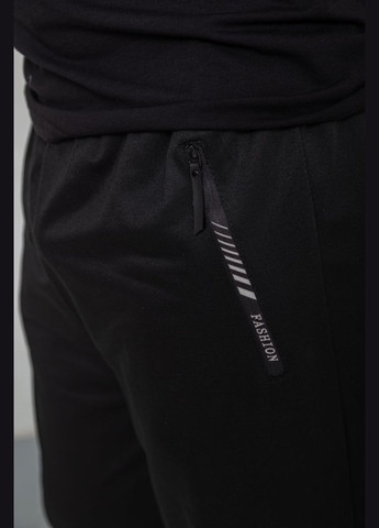 Черные спортивные, кэжуал демисезонные брюки Ager