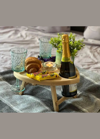 Менажница Винный столик "Сердце" Krauzer Менажница 35x17 см Винный столик "Сердце" дерево (305297206)