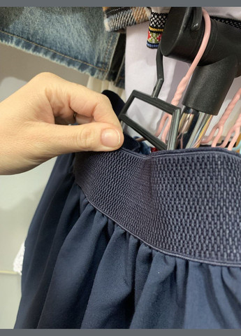 Спідничка для дівчинки синя з мереживом No Brand (318529684)