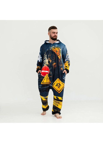 Кигуруми для взрослых Oversize 3D TOXIC №2 3891_3_176 17299 176 см FlexDress (324623648)