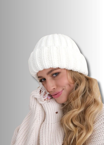 Пишна жіноча шапка - Барбара No Brand Шапка жіноча (352165587)