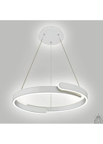 Смарт люстра керована світлодіодна підвісна HIPPO 90 Вт 500x1200 мм Біла ESLLSE (365650639)