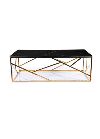 Журнальний столик ESCADA A II чорний еф.мармуру / золото ESCADAACZMAZL Signal (372178320)