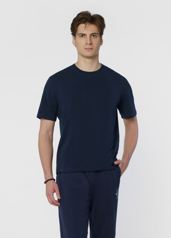 Синя футболка чоловіча синя Arber T-SHIRT FF10