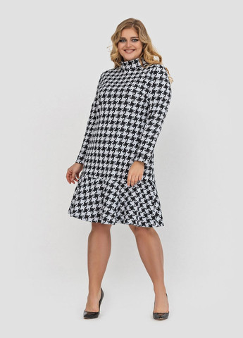 Білий вечірня сукня ніно чорно-біла 0351 Vlavi