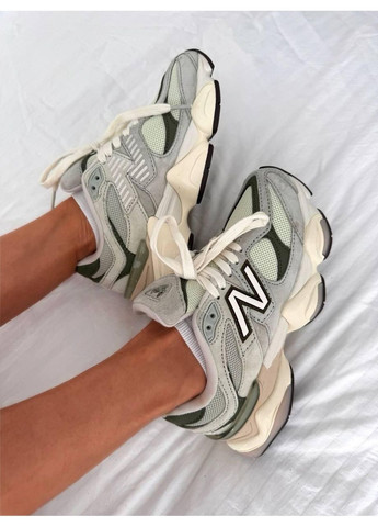 Бежеві Осінні кросівки чоловічі new balance 9060 « olivine » нью беланс 9060 No Brand