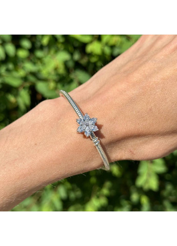 Срібний шарм Пандора "Блискучий гербарій" 792623C01 Kabluchka (355347335)