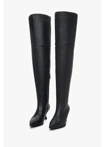 Ботфорти, колір чорний Estro (351359159)