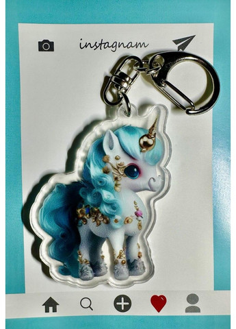 Акриловая 2D подвескабрелок с изображением символа года по Китайскому гороскопу ГОД КОНЯ No Brand (315599555)