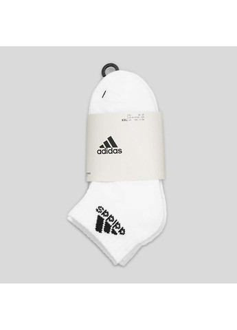 Белые носки c spw ank 3p белый adidas однотонные (367594279)