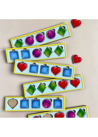 Сортер Волшебный комодик "Фигуры" Ubumblebees (297129524)