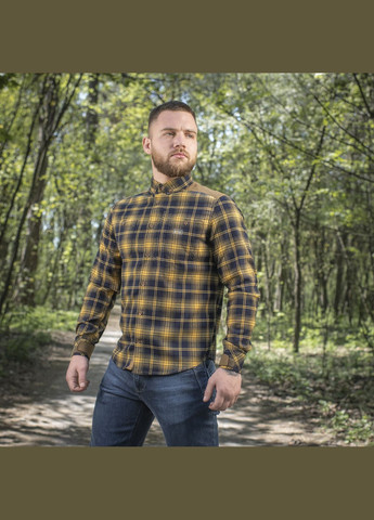 Сорочка Redneck Cotton Navy Blue/Yellow ( ) M-TAC (303410344)