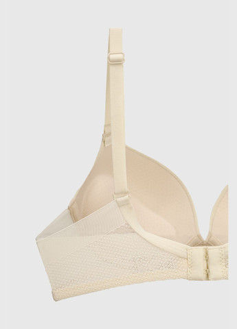 Бежевий бюcтгальтер Duoduokeke