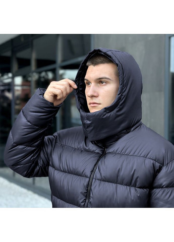 Темно-синя зимня куртка snowfall темно-синій Pobedov