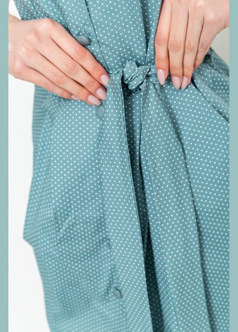 Оливкова сарафан у горох, колір чорний, Ager