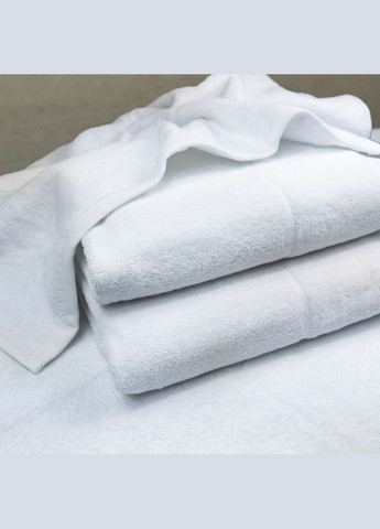 GM Textile банний рушник махра/велюр 70x140см преміум якості milado 550г/м2 (білий) білий виробництво -