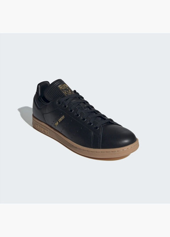 Черные кроссовки мужские stan smith shoes black id1341 adidas