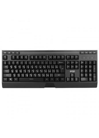 Клавіатура Ergo kb-612 usb black (268140100)