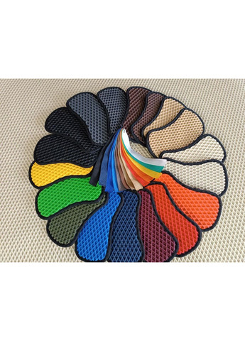 Коврики с бортиками в салон для Mitsubishi 2003+/ Митсубиси Лансер (9) 2003+ 3Д лапа Eva Lancer (360614554)