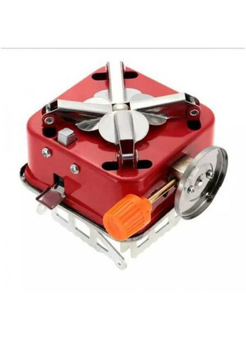 Портативна газова плита під балон K-202 Газовий пальник примус туристичний без балону Kronos (302367405)