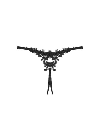 Celia Noir crotchless thong XL/2XL Obsessive (292862697)