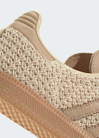 Кроссовки Samba OG adidas бежевые всесезоны (339604241)