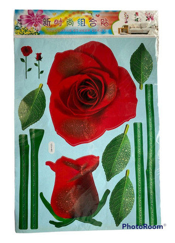 Наклейка интерьерная с лазерным напылением – стильный декор для стен, мебели, стекла, зеркал, витражный эффект. No Brand (369365727)