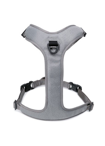 Шлея для собак TLH6071 светоотражающая с прочной ручкой, регулируемая Серый, M Truelove (373444106)