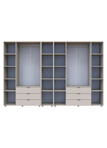 Комплект шаф для одягу Гелар (3 шт.) 309,4х49,5х203,4 см (DRS-011253) Doros (361998902)