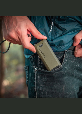 Портативный фумигатор-павербанк Max Repel S, зеленый Flextail (353502853)