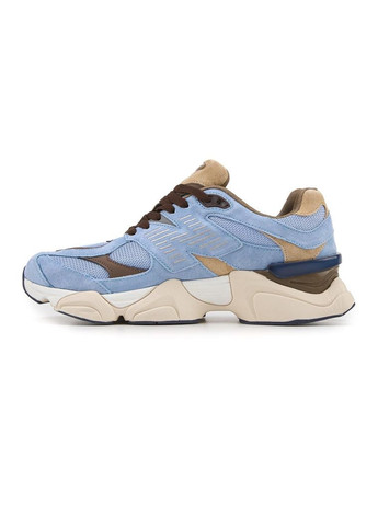 КРОСІВКИ ЖІНОЧІ NEW BALANCE 9060 BLUE HEIZE НЬЮ БЕЛАНС 9060 No Brand бежеві демісезони (367177676)