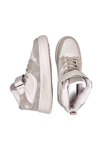 Демісезонні хайтопи 34 р 22 см бежевий артикул Д360 Clibee (354424497)