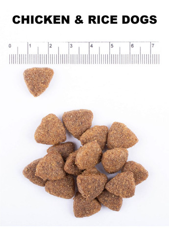 Корм для собак Chicken&Rice повсякденний з куркою та рисом 15 кг (8436538940839) AMITY (315868154)